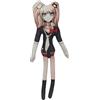 Zhongkaihua Enoshima Junko - Peluche a forma di anime, morbido, imbottito, a forma di umano, decorazione per cuscino, 28 cm