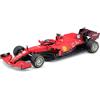 Burago Bburago B18-36829L 1:43 F1 2021 Ferrari SF21 Leclerc, colori assortiti