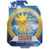 Jakks Pacific Sonic The Hedgehog Action Figure da collezione articolate da 10,2 cm (a scelta) (Super Silver)