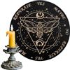 Ahuuen Tavola A Pendolo | Tavola Da Divinazione In Legno | Decorazione Dello Strumento Di Guida Spirituale | Planchette Bilanciamento Dello Spirito Di Meditazione Decorazioni Per La Meditazione Divinatoria