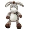 CHUNLINLAODA Asino di Peluche, Giocattolo di Peluche Asino 32 cm, Divertente Asinello di Peluche, Peluches Animale, Regalo Perfetto per Bambini e Adulti