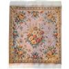 Melody Jane Dolls Houses Tappeto floreale francese per casa delle bambole Albicocca Blush Jacquard accessorio da pavimento medio