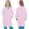 duaicnvow Camice Laboratorio Bambino , Cotone Camice Bianco da Laboratorio Cappotto | Maniche Lunghe Chimica Medico Camici da Laboratorio Chimico Cappotto Bambina per Studenti Cosplay Scuola Ragazzo e Ragazze