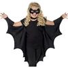 Hillylolly Mantello Pipistrello, Costume da Pipistrello per Bambini | Mantello Pipistrello Halloween, Costume da Pipistrello Vampiro con Maschera Pipistrello,Cosplay 8-12 Ragazze, Ragazzi