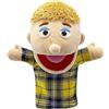 XIMEY Marionette da Mano Muppet Show, Burattini da Mano, Teatrino Marionette di Peluche, Pupazzo di Peluche, Master of Puppets per Racconta Storie, Educazione, Giochi Interattivi (Figlio, 30cm)