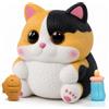 Tecnock Calico Cat Squishy