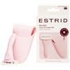 Estrid Set di base per rasoio da donna, con sistema a 5 lame, strisce idratanti vegane, 2 lame di ricambio, supporto da parete (kit da viaggio Mini Bloom)