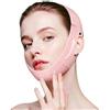Probuk Fascia V-Line per Viso - Maschera per Riduzione Doppio Mento Riutilizzabile, Snellente e Rassodante con Effetto Lifting e Antirughe Immediate
