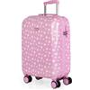 ITACA - Trolley Valigia Bambino Da Viaggio, Bagaglio A Mano 55x40x20, Per Bambini e Bambine. Trolley Bambino da Viaggio, Rosa