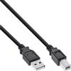 InLine Cavo InLine® USB 2.0, da A a B, nero, 1 m