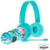 onanoff Nuovissimi e "Realizzati per Amazon": Cuffie Bluetooth per bambini BuddyPhones PopTime