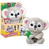 Moose Toys Little Live Pets - Kiki, il cucciolo di koala interattivo, adatto a bambini dai 4 anni in su, alimentato a batterie AAA