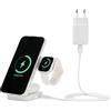 Amazon Basics A. Base di ricarica MagSafe, caricabatterie wireless 3-in-1 Qi2