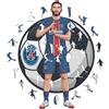 Iconic Puzzles Puzzle iconici - PSG, Khvicha Kvaratskhelia, puzzle in legno con licenza ufficiale