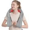 ELEHOT-Store Massaggiatore Shiatsu 4D, 3 Velocità, Collo e Schiena, Grigio | Massaggio Profondo con Calore, Direzione Reversibile, Design Ergonomico, Regalo Perfetto