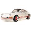 Minichamps 100066021 1/18 Porsche 911 Carrera RS 1972 Bianco W Rosso Decor