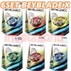 TAKARA TOMY 6 Set Beyblade X Takara Tomy Bx-01, 02, 03, 04, 05, 06