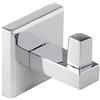 Yellowshop | Gancio Appendi Asciugamani e Accappatoi da Parete Nook - Gancio Appendiabito singolo in alluminio cromato - accessorio bagno moderno