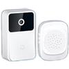 Ohewiiuk Smart WiFi Videocitofono con Visione Notturna HD Wireless Sicurezza Bidirezionale Citofono Voice Changer per la Casa