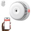 AEGISLINK AGESLINK Rilevatore di fumo WIFI, Certificazione EN 14604, ASW-iR, 1 Pezzo | App con supporto per le notifiche da remoto, Non è necessaria una stazione base ABSZ