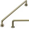 Amerdeco 10 pezzi Antico Maniglie per Mobili da Cucina Distanza fori 160mm Bronzo Verde Anticato Maniglie cucina armadietti in acciaio Lega di zincoper mobili da cucina per mobili