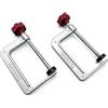 Milescraft 4021 TrackClamps; morsetti per binari di guida e T-Tracks