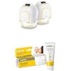 Medela Melody InBra Tiralatte Elettrico Doppio Indossabile + Purelan Crema alla Lanolina 37 g