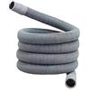 TCHWLGXS Compatibile Con Lavatrice E Lavastoviglie, Tubo Di Scarico Staffa | Tubo flessibile di prolunga di scarico, 1/1,5/2 m, include staffa.(1.5m)