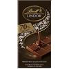 Zeus Party Lindt Lindor Cioccolato Extra Fondente 70% Irresistibile Scioglievolezza, 100g (Confezione da 6)