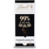 Lindt Excellence Tavoletta di Cioccolato Fondente 99% Cacao, Formato 50g (Confezione da 6)