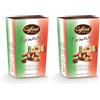 lindt & sprüngli spa Caffarel Piemonte Italia Cioccolato al Latte e Nocciole Intere, Cioccolatini 150g (Confezione da 2)