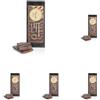 Venchi - Snack ChocoBiscuit, Doppia Cialda di Biscotto Ricoperta da Cioccolato Fondente, 35 g, Senza Glutine, Senza Coloranti e Conservanti, Idea Merenda (Confezione da 5)