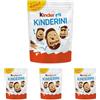 Kinder Kinderini, Biscotti Frollini al Latte e Cacao con Cremosi Decori Gusto Kinder, Ottimi a Colazione, Confezione da 1000 gr
