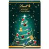 Lindt Calendario Avvento 2025 Albero, Praline di Cioccolato Assortite in confezione natalizia, Formato 221g