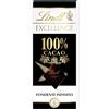 Lindt Excellence Tavoletta di Cioccolato Fondente 100% Cacao, Confezione da 300g