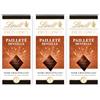 Lindt Excellence Tavoletta di Cioccolato Fondente con Cialda Friabile, Formato 100g (Confezione da 3)