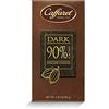 Caffarel Dark Tavoletta Extra Fondente 90%, Cioccolato, 80 Grammo (Confezione da 6)