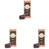 Venchi - Mini Tavoletta di Cioccolato Fondente 60%, 35 g - Senza Glutine - Vegano (Confezione da 3)