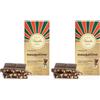 Venchi - Tavoletta Nougatine - Cioccolato Fondente 56%, Granella di Nocciola I.G.P. Caramellata, 100g - Senza Glutine (Confezione da 2)