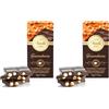 Venchi - Tavoletta Nocciolata Gianduia Fondente, 100 Gr, con Nocciola Piemonte IGP Intera, Senza Glutine, Senza Coloranti e Senza Conservanti (Confezione da 2)