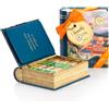 Venchi - Mini Libro in Latta Firenze con Cioccolatini Cremini Assortiti, con Cioccolatini Perla Assortiti, 172 g - Senza Glutine