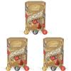 Lindt LINDOR Praline di Cioccolato al Latte, Fondente, Bianco, 16 Cioccolatini Assortiti, in confezione 200g (Confezione da 3)