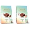 Lindt Bag Choco Wafer Nocciole Praline Croccanti al Latte con Nocciola e Gianduja, Confezionate singolarmente 135g (Confezione da 2)