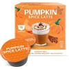 Gimoka Pumpkin Spice Latte 48 Capsule Compatibili Dolce Gusto | Bevanda Autunnale alla Zucca e Spezie | Cannella, Curcuma e Barbabietola | 3 Confezioni da 16 Capsule Salva Aroma