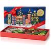 Venchi, Cofanetto Regalo Natale con Cremini & Gianduiotti Assortiti, con Nocciola Piemonte IGP, Edizione Limitata, 246 Gr, Senza Glutine, Senza Coloranti e Conservanti, Idea Regalo Natale