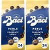 Perugina BACI PERUGINA Perle Cioccolatini Fondenti ripieni alle Nocciole, Sacchetto 343g (Confezione da 2)