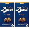 Perugina BACI PERUGINA Caffè Cioccolatini Fondenti ripieni al Gianduia, Scatola 200g (Confezione da 2)