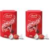 Lindt LINDOR Praline di Cioccolato al Latte, 16 Cioccolatini, in confezione 200g (Confezione da 2)