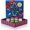 Venchi, Cofanetto Regalo Natale Celeste con Cremini assortiti, con Nocciola Piemonte IGP, Edizione Limitata Alice Bureau, 135 Gr, Senza Glutine, Idea Regalo Natale