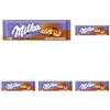 Milka MMMAX, Arachidi e Caramello, Tavoletta di Cioccolato al Latte con Arachidi e Caramello, 100% Latte Alpino, Cacao Sostenibile, 276g (Confezione da 5)